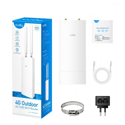 Router LT500 Outdoor 4G LTE SIM AC1200 Cudy
