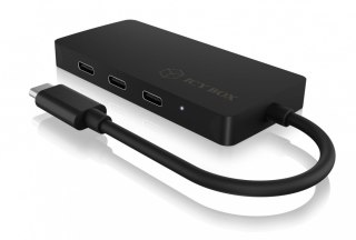 Hub IB-HUB1429-CPD 4x TYPE-C HUB USB, 3x TYPE-C, 1x TYPE-C PD do 100 Watt IcyBox