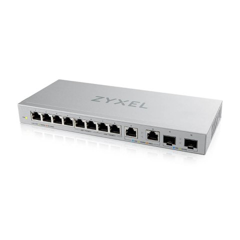 Przełącznik 12-Port Gigabit Unmanaged Switch with 8-Port 1G + 2-Port 2.5G + 2-Port SFP+ XGS1010-12-ZZ0102 Zyxel