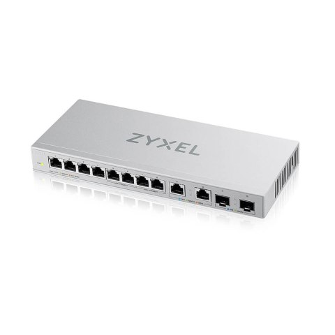 Przełącznik 12-Port Gigabit Unmanaged Switch with 8-Port 1G + 2-Port 2.5G + 2-Port SFP+ XGS1010-12-ZZ0102 Zyxel