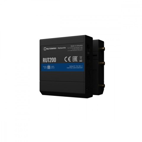 Router 4G/LTE RUT200 (Cat 4), 3G, 2G, WIFI, Ethernet TELTONIKA