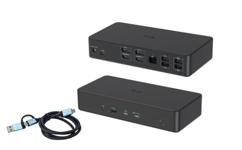 Stacja dokująca USB 3.0 / USB-C / Thunderbolt 3 Professional Dual 4K Display Docking Station Generation 2 + Power Delivery 100W I-tec