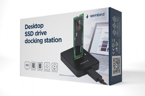 Stacja dokujaca dysków M.2 SATA i NVME USB-C Gembird