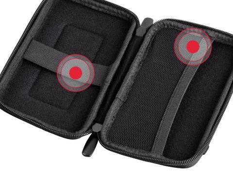 Futerał do zewnętrznego dysku twardego 2,5 Czarny Hama