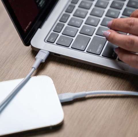 Kabel PowerStream USB-C do Lightning 1m MFI, PD, biały Green Cell