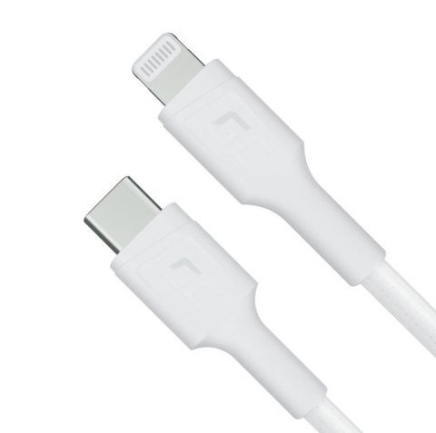 Kabel PowerStream USB-C do Lightning 1m MFI, PD, biały Green Cell