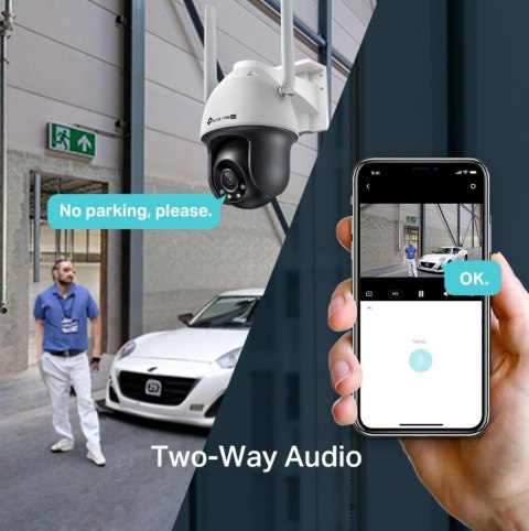 Kamera VIGI C540-4G(4mm) 4MP 4G LTE Full-Color Pan/Tilt TP-LINK