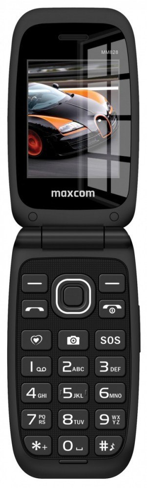 Telefon MM 828 4G dual sim Czarny Maxcom