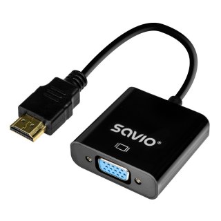 Adapter HDMI-VGA AK-75 Savio