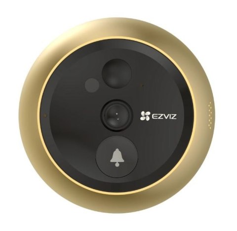 Bezprzewodowy dzwonek do drzwi z wizjerem DP2C (Golden) EZVIZ