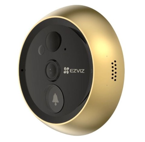 Bezprzewodowy dzwonek do drzwi z wizjerem DP2C (Golden) EZVIZ