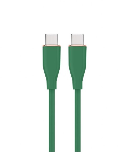 Kabel USB C(M) do USB C(M) 1.5M zielony Gembird
