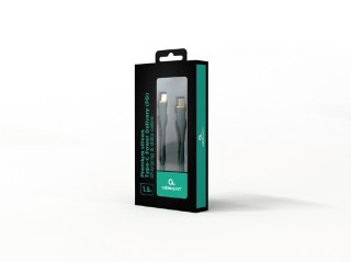 Kabel USB C(M) do USB C(M) 1.5M zielony Gembird