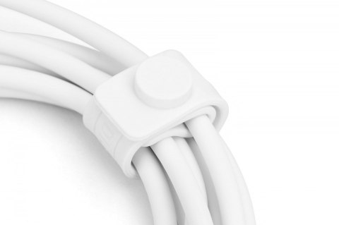 Kabel połączeniowy silikonowy USB-A - USB-C, USB 2.0 60W, 0,5m Biały Digitus