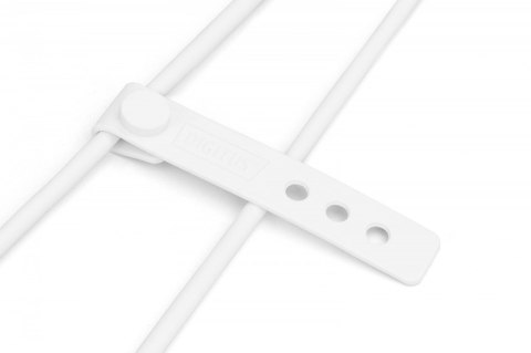 Kabel połączeniowy silikonowy USB-C - USB-C, USB 2.0 60W, 0,5m Biały Digitus