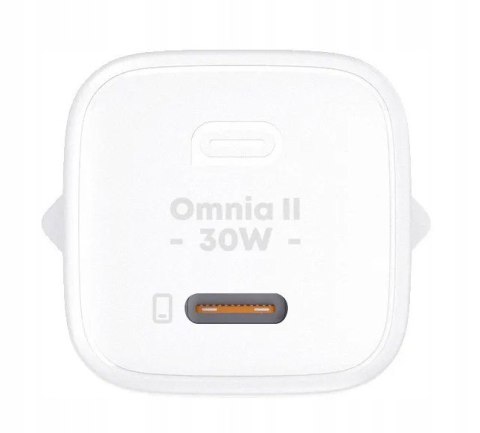 PA-B1L White Omnia II Mini ładowarka sieciowa 1xUSB-C PowerDelivery 30W 5A AUKEY