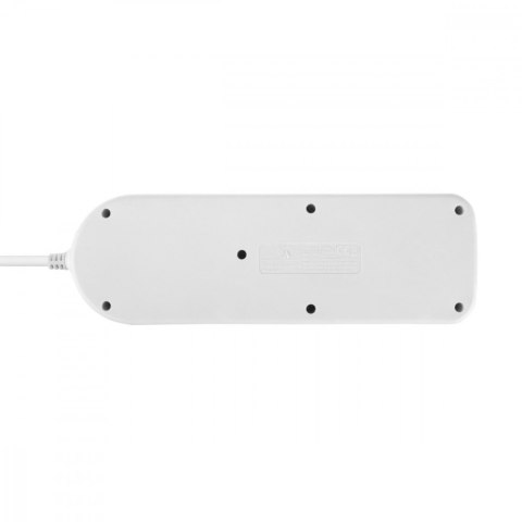Przedłużacz 4 gniazda 1.5m, USB A/C MCE508 W Maclean