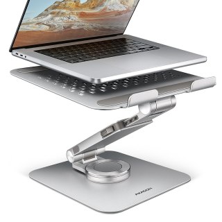 STND-LR Podstawa do laptopów aluminiowa 10-16" regulowane kąty nachylenia, obrót o 360 stopni AXAGON