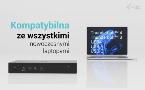 Stacja dokująca Universal 5x 4K/60Hz Display Power Delivery 100W I-tec