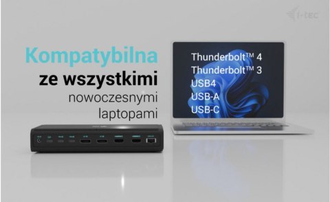 Stacja dokująca uniwersalna 6x 4K/60Hz Display PD 140W I-tec