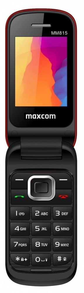 Telefon MM 815 DualSIM czerwony Maxcom
