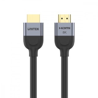 Kabel HDMI 2.1 8K 60Hz 1m; czarny; C11086GY01-1M Unitek