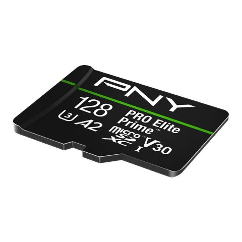 Karta pamięci microSDXC Elite Prime 128GB + adapter SD + czytnik USB-A PNY