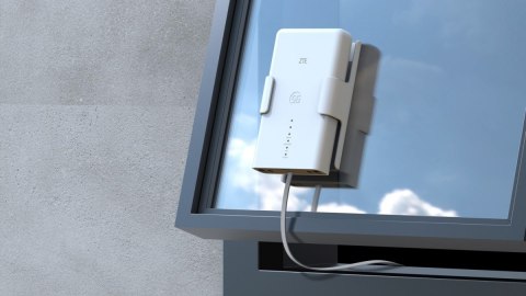 Router MC889 ODU 5G + zestaw do montażu na szybie Gecko Window Type ZTE