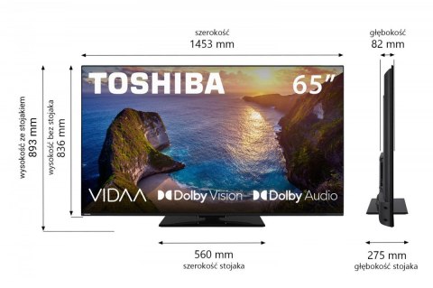 Telewizor LED 65 cali 65UV3463DG Toshiba