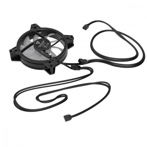 Wentylator ARGB Reverse 120x120x25 czarny MODECOM