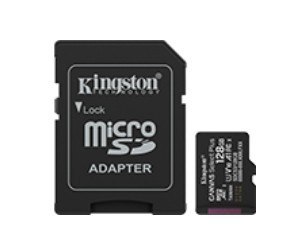 Karta pamięci microSD 128GB Canvas Select+ G3 150MB/s Adapter Kingston