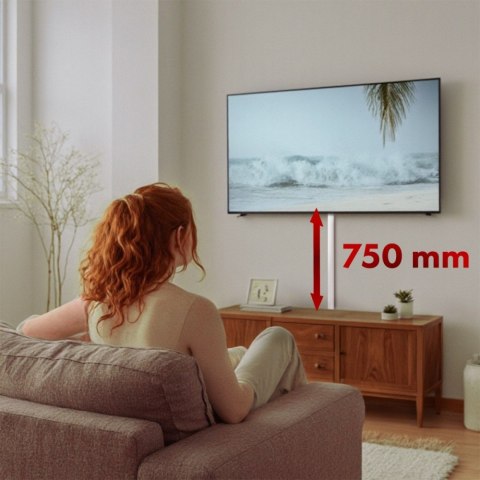 Listwa maskująca MC-814 W aluminiowa, Biała Maclean