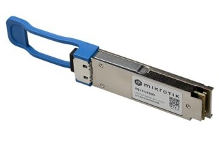 Moduł przekaźników sieciowych światłowód 100000 Mbit/s QSFP28 1309 nm MikroTik