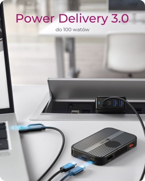 Slot na NVMe+SATA IB-DK4071M-CU31 7w1 IcyBox