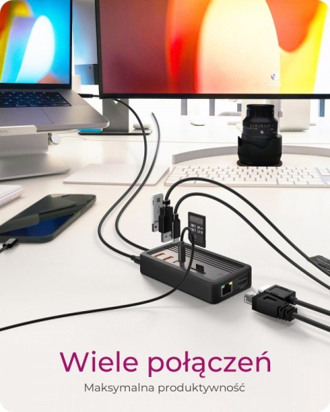 Slot na NVMe SSD IB-DK4072-CU31 10w1 IcyBox