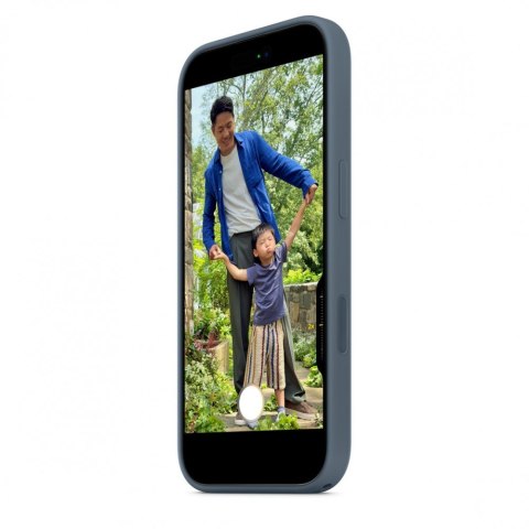 Etui silikonowe z MagSafe do iPhonea 17 - marynarski granat Apple