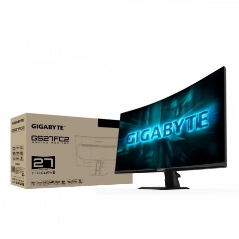 Monitor 27 cali GS27FC2 GAMING FHD 240Hz DP HDMI CURVED Gigabyte