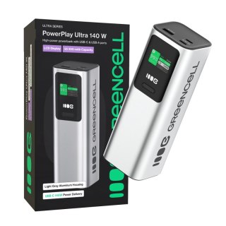 Powerbank 25200mAh 140W PD Green Cell