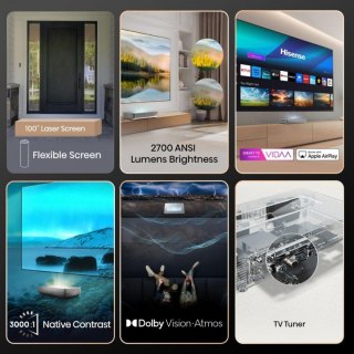 Telewizor Laser TV 100 cali 100L5ND Hisense