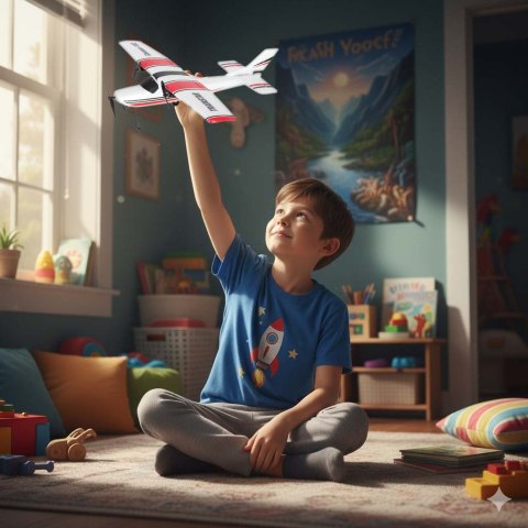 Samolot zdalnie sterowany Cessna 182 szybowiec akrobata 2,4GHz Kik Sp. z o. o. Sp. k.