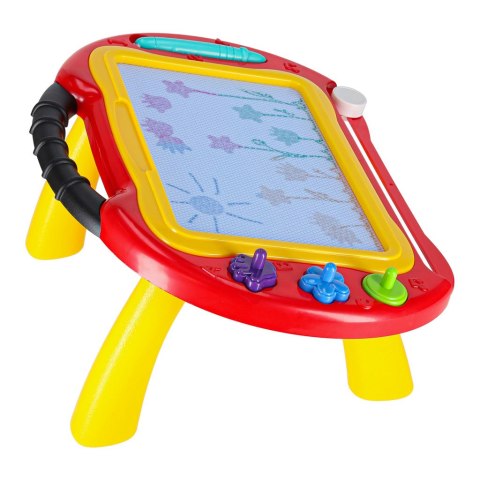 Tablica magnetyczna edukacyjna znikopis stolik do rysowania stempelki Kik Sp. z o. o. Sp. k.