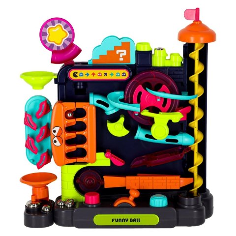 Gra zręcznościowa tor kulkowy z przeszkodami dla kulek Kik Sp. z o. o. Sp. k.