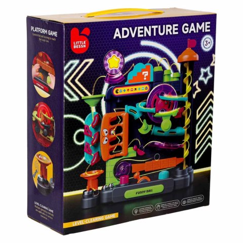 Gra zręcznościowa tor kulkowy z przeszkodami dla kulek Kik Sp. z o. o. Sp. k.