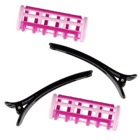 Zestaw fryzjerski dla dzieci suszarka prostownica światło dźwięk 19 elementów Kik Sp. z o. o. Sp. k.