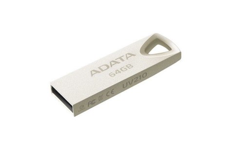 Pendrive DashDrive UV210 64GB USB Metallic Alu Adata