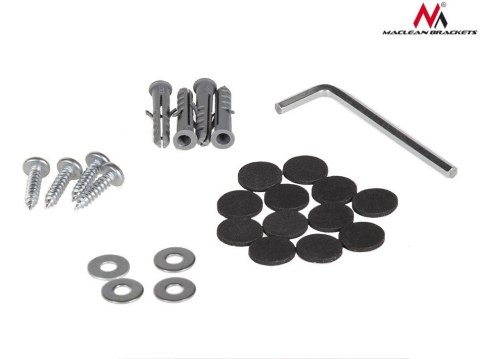 Uchwyt do komputera MC-713 B czarny Maclean