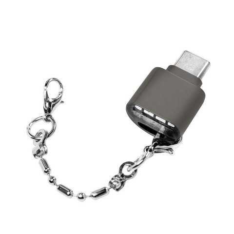 Czytnik kart microSD, USB-C, typu brelok LogiLink