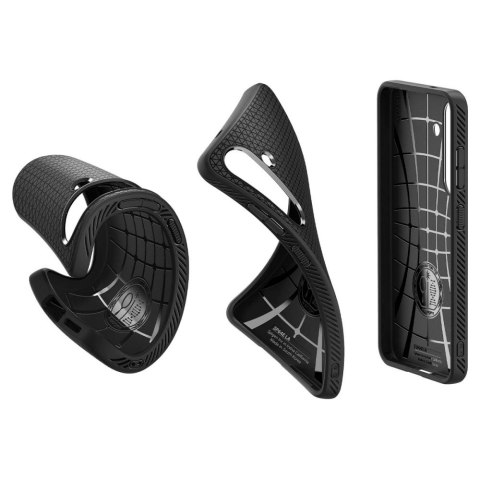 Etui na Samsung Galaxy S25 Liquid Air - czarny-mat SPIGEN