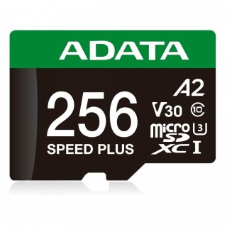 Karta microSD Speed Plus 256GB UHS1 U3 V30 A2 180/160 MB/s Adata