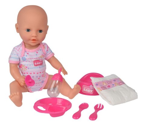 New Baby Born Bobas z akcesoriami, gumowa Simba